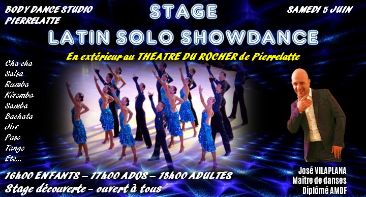 Cours de danse, stages et DJ animation à Pierrelatte (26). Danses de société et danse de salon, latino latines salsa bachata kizomba musette et rock. Compétition