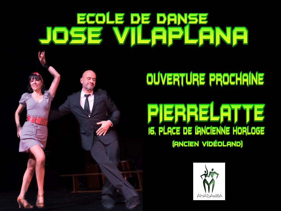 Cours de danse ; stages ; DJ animation ; compétition ; Pierrelatte ; Montélimar ; Viviers ; Bollène ; Pont saint esprit ; Donzère ; Saint paul trois chateaux ; Drôme ; Ardèche ; Gard ; Vaucluse ; Danses de société ; danses de salon ; latino ; latines ; salsa ; bachata ; kizomba ; valse ; musette ; rock.