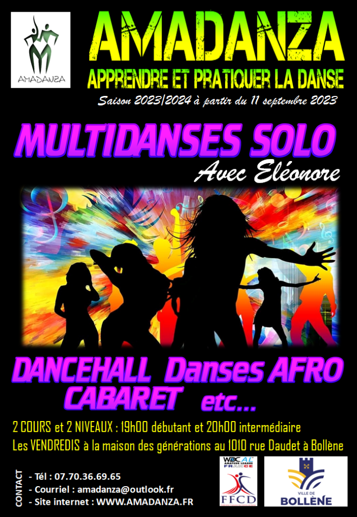 Cours de danse ; stages ; DJ animation ; compétition ; Pierrelatte ; Montélimar ; Viviers ; Bollène ; Pont saint esprit ; Donzère ; Saint paul trois chateaux ; Drôme ; Ardèche ; Gard ; Vaucluse ; Danses de société ; danses de salon ; latino ; latines ; salsa ; bachata ; kizomba ; valse ; musette ; rock.